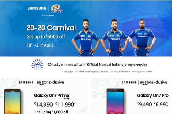 Amazon Samsung 20-20 Carnival: Here are the best deals on smartphones