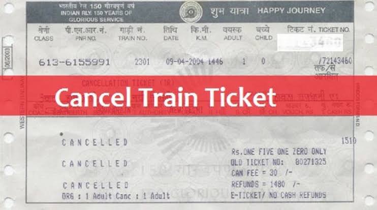 train ticket cancellation