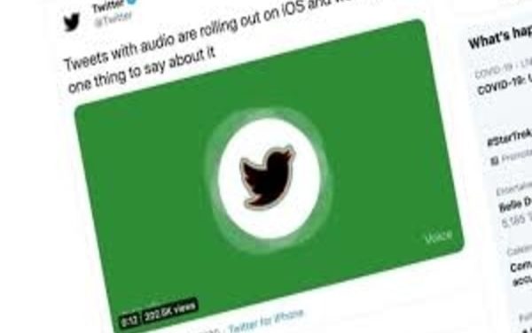 Tweeting with your voice? Twitter tests new ‘voice tweet’ feature