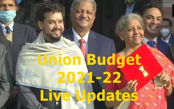 Union Budget 2021 Live updates: FM Nirmala Sitharaman Live from Parliament