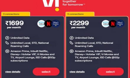 Vodafone-Idea launches RedX Family Plan plans with unlimited data and more.